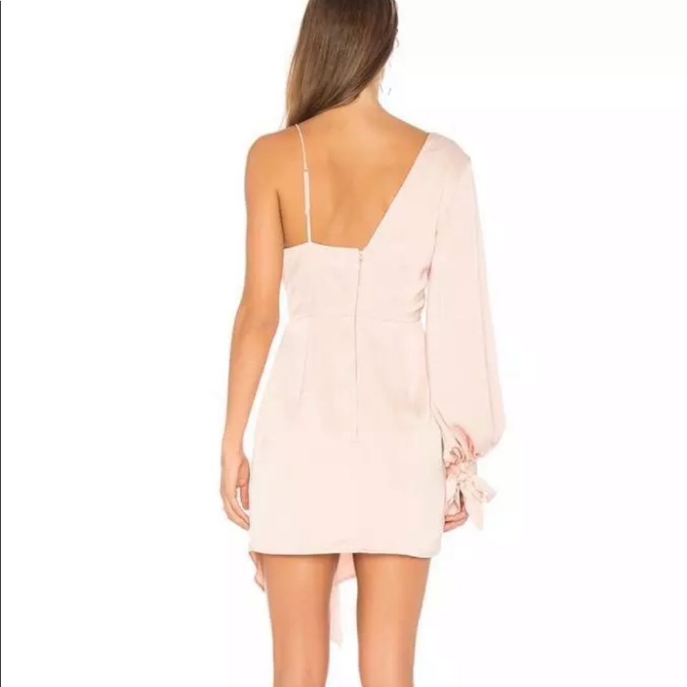 C/MEO Collective Eventual blush one shoulder dress - Picture 2 of 10